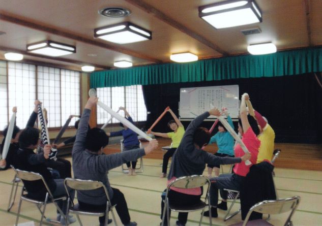 いきいき椅子体操と薬膳茶を楽しむ会の写真