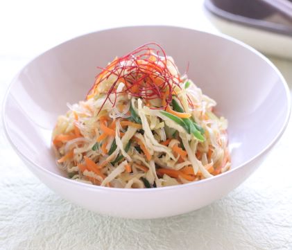切干し大根チャプチェ