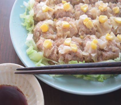 レンジで簡単！シュウマイ